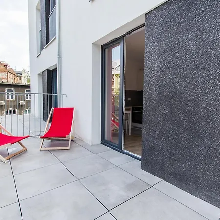 Appartement Red Z Tarasem Wrocław
